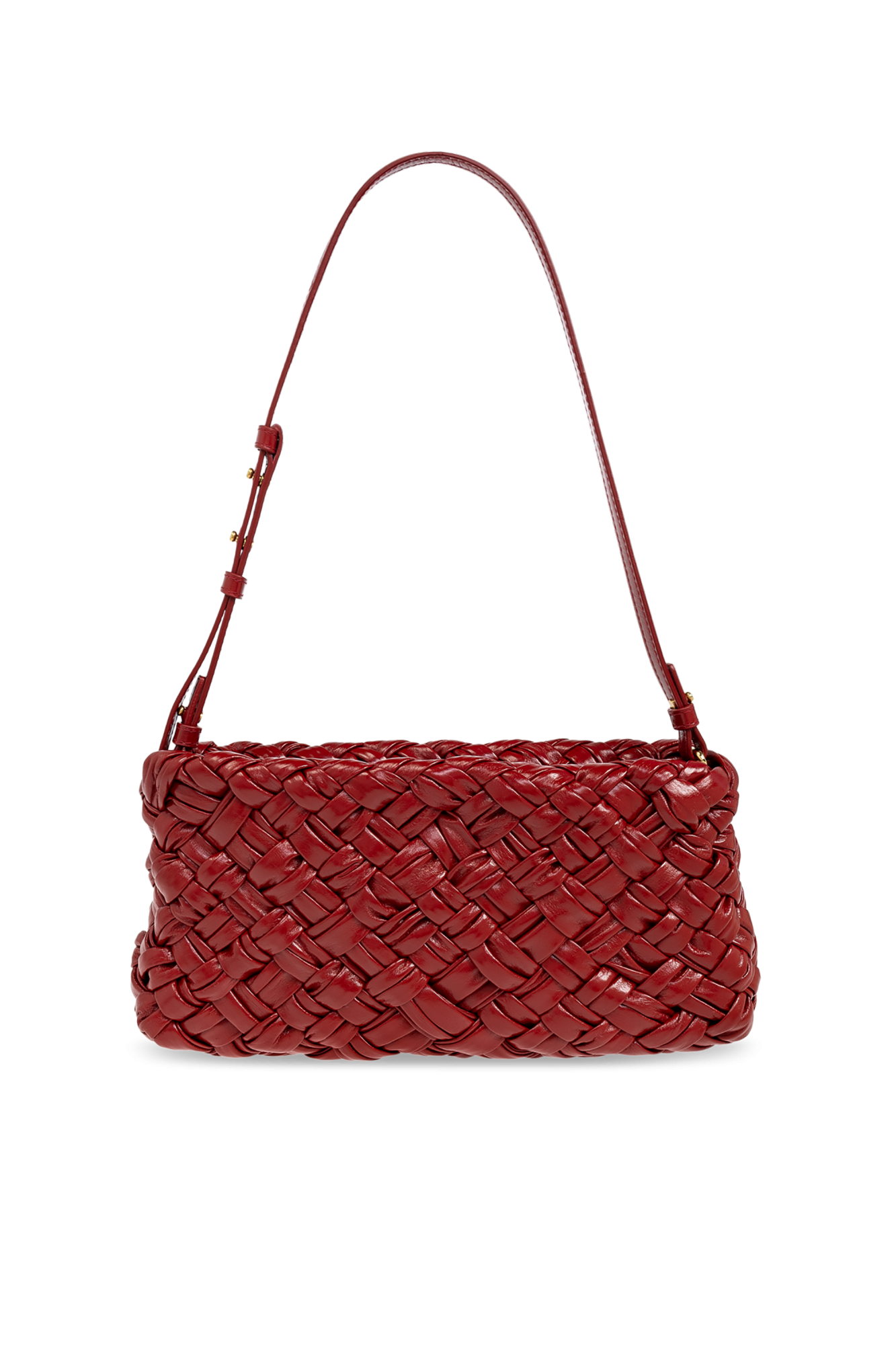 ショルダーバッグ・ポシェット BOTTEGA VENETA KALIMERO CHA-CHA LEATHER SHOULDER BAG Bottega Veneta Leather Kalimero Cha-Cha Shoulder Bag